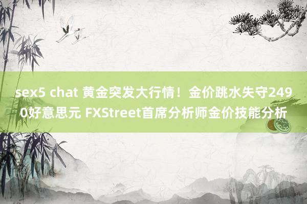 sex5 chat 黄金突发大行情！金价跳水失守2490好意思元 FXStreet首席分析师金价技能分析